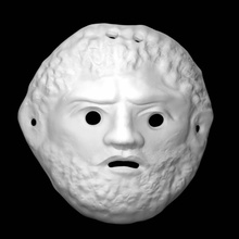 masks mask 2 scan man portrait 3d print model - Mito3D