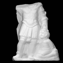 mármore fragmento homem Varredura corpo 3d print model - Mito3D