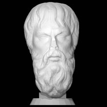 head philosopher scan man portrait 3d print model - Mito3D