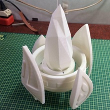 starcraft protoss pylône ventilateur art 3d print model - Mito3D