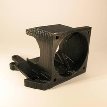 fanduto Hotend argento ventilador capa mk2 aparelhos eletrônicos 3d print model - Mito3D