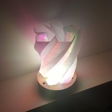 pentacle lampe jardin abat jour 3d print model - Mito3D