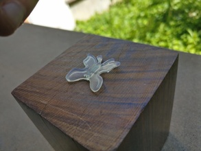 pendente farfalla gioielleria 3d print model - Mito3D