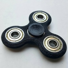 rounded fidget spinner 608 bearings toys & games bearing 3d print model - Mito3D