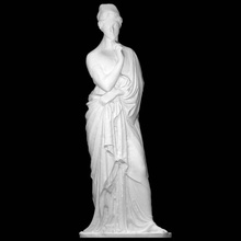 maria fjodorovna barjatinskaja scan rome woman marble russian 3dprint noble 3dscan princess culturalheritage standing 3d print model - Mito3D