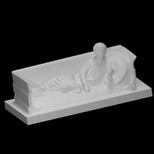 funerary altar claudia ianuaria scan girl relief cemetery 3d print model - Mito3D