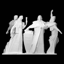 triunfo labor paz escanear hombre mujer cuerpo completo 3d print model - Mito3D