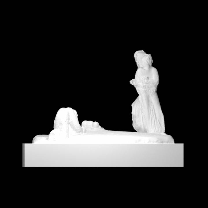 adorazione magi scansione uomo donna fullbody 3D print model - Mito3D