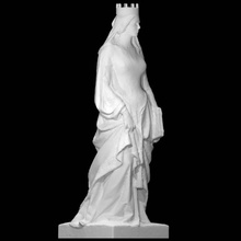 valentine milan duchess orleans scan queen royal woman fullbody 3d print model - Mito3D