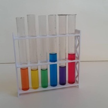 lab test tube holder education 3d print model - Mito3D