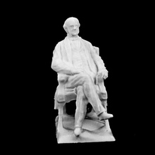 georges peabody royal exchange london scan statue royalexchange georgespeabody 3d print model - Mito3D