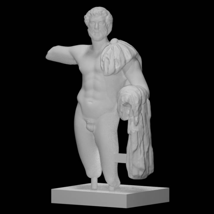 fallimento antonino pio scansione ritratto Roma imperatore 3D print model - Mito3D