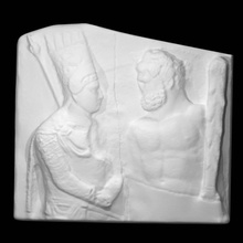 Rey Antiochus Heracles escanear hombre medio cuerpo 3d print model - Mito3D