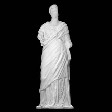 statue woman scan halfbody 3d print model - Mito3D