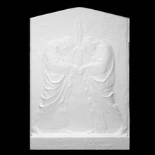 gravestone relief scan death 3d print model - Mito3D