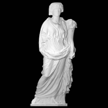emperatriz livia escanear mitología romano mujer emperador religión 3dprint 3dscan imperio cuerno abundancia 3d print model - Mito3D