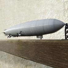 hindenburg airship lz 129 education germany history vehicle 3d print model - Mito3D