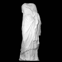 female portrait statue scan woman fullbody 3d print model - Mito3D