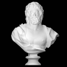 bearded god jupiter scan man portrait 3d print model - Mito3D