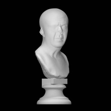 masculino retrato escanear cara hombre 3d print model - Mito3D