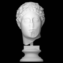 crowned male head scan man portrait 3d print model - Mito3D