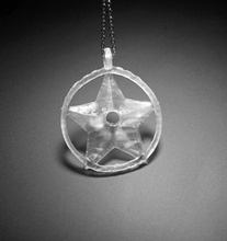 star necklace jewellery 3d print model - Mito3D