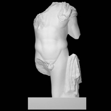 masculino estátua heróico nudez Varredura homem corpo 3d print model - Mito3D