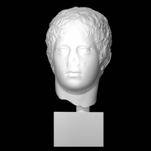 head hercules scan man portrait 3d print model - Mito3D