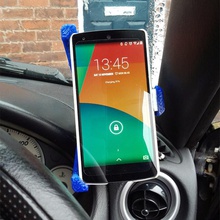 nexus 5 car holder integrated qi charger gadgets & electronics gadget phone nexus5 carmount 3d print model - Mito3D