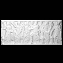 sarcofago annona S coppia personificazioni scansione personificazione 3d print model - Mito3D