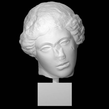 cabeza Amazonas escanear retrato mujer 3d print model - Mito3D