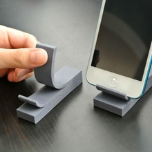 sticky note gadgets & electronics iphone stand 3d print model - Mito3D