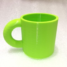 cup & garden 3d print model - Mito3D