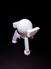 tri-leg mech tabletop 3d print model - Mito3D
