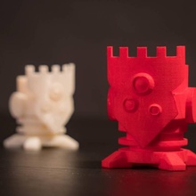 chess piece- rook board games piece 3d print model - Mito3D