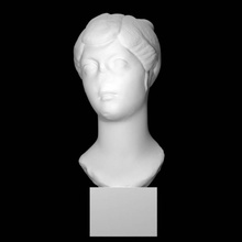 female portrait scan woman 3d print model - Mito3D