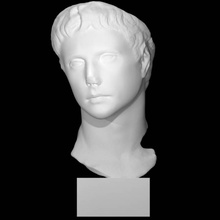 Porträt Augustus Scan 3d print model - Mito3D