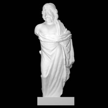 statuette aesculapius scan man fullbody 3d print model - Mito3D