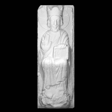 stone christ figure scan man fullbody 3d print model - Mito3D