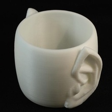 orecchio Vulcano edizione giardino caffè cucina tè 3d print model - Mito3D