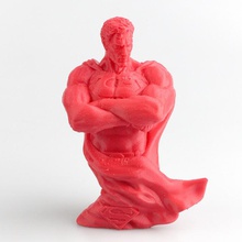 superbust fan art busto modelo filme dc superman quadrinhos esculpido 3d print model - Mito3D