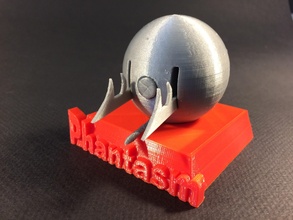 Mörder Kugel Film Phantasma Requisiten Cosplay Ball Grusel Ornament Fan Art bohren erschreckend 3d print model - Mito3D