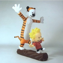Calvin hobbes ventilador arte desenho animado histórias quadrinhos Hobbes 3d print model - Mito3D