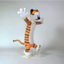 hobbes ventilador arte desenho animado tigre histórias quadrinhos Calvin Hobbes 3d print model - Mito3D