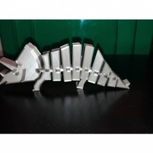 colpi scena curve triceratopo orangeteacher giocattoli Giochi animale torcere dinosauri pieghevole 3d print model - Mito3D