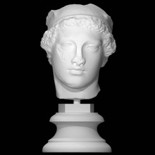head perseus mercury scan man portrait 3d print model - Mito3D