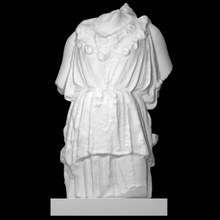 fragment athena parthenos scan female sculpture marble figurative 3d print model - Mito3D