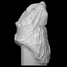 fragment athena lemnia scan body female sculpture marble figurative 3d print model - Mito3D