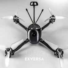 exversa juno 6mm carbon mini quad - shell pre-order gadgets & electronics design fast fpv racing drone nasa quadcopter racer zmr250 fiber sls lightweight fpv250 250 titanium 3d print model - Mito3D