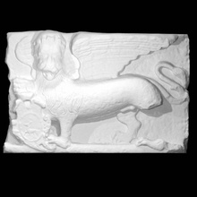lion saint mark scan animal 3d print model - Mito3D
